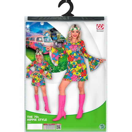 Disco 70S Jurk Dames - Partywinkel - 8003558487691