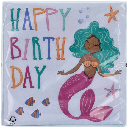 Servetten - Mermaid Magic - 33 x 33 cm - 20 stuks