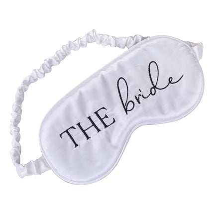 Witte Slaapmasker The Bride