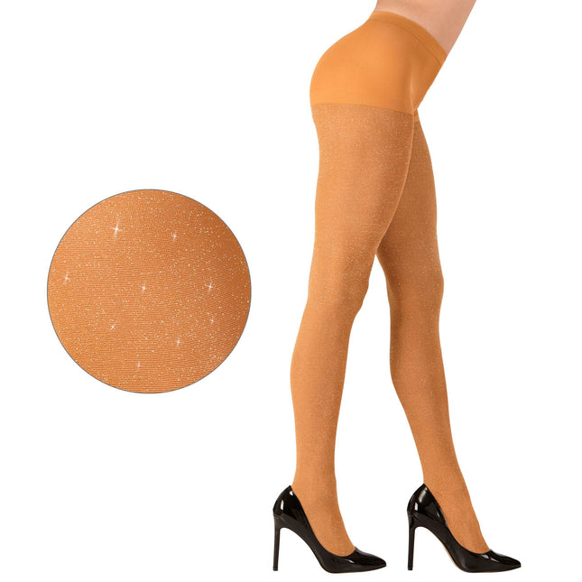 Oranje Panty Goud Dames