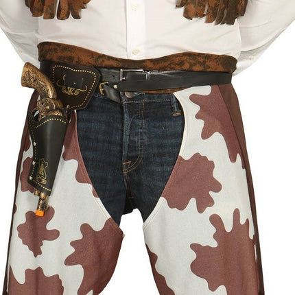 Nep Geweer Revolver Cowboy met Holster 29cm