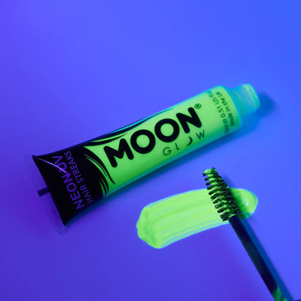 Moon Glow Neon UV Hair Streaks Intense Green 15ml