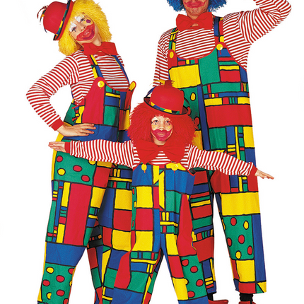 Clownspak Mondriaan Dames