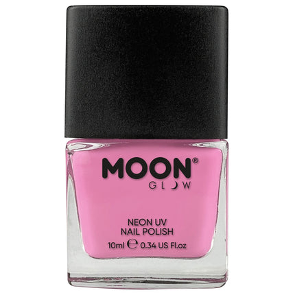 Moon Glow Pastel Neon UV Nail Polish Pastel Pink 14ml