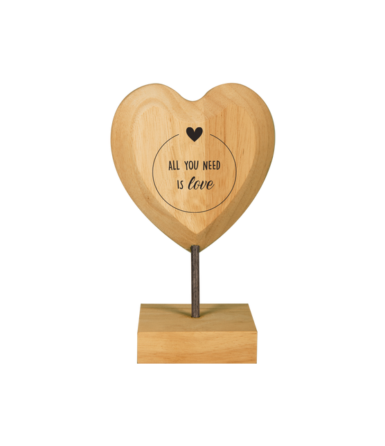 Houten Hart All You Need Is Love