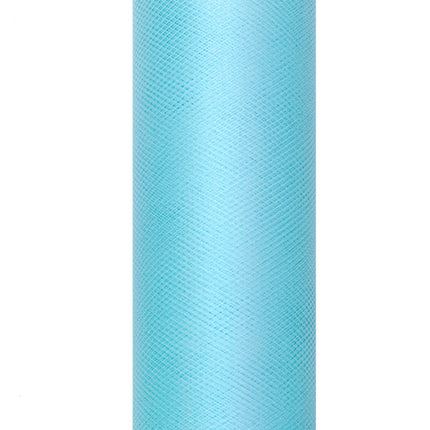 Turquoise Tule Rol 15cm 9m