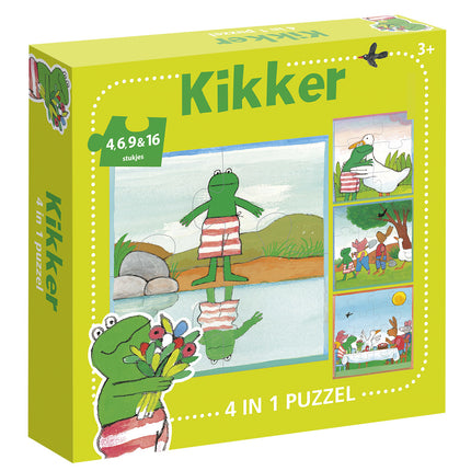 Kikker 4- In 1 Puzzel