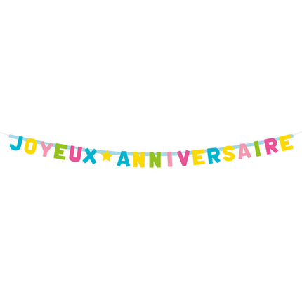 Joyeux Anniversaire Letterslinger 200cm