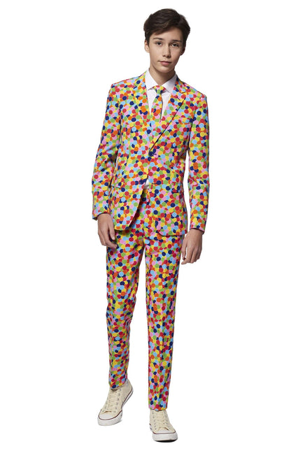 Feest Confetti Pak Jongen Tiener OppoSuits