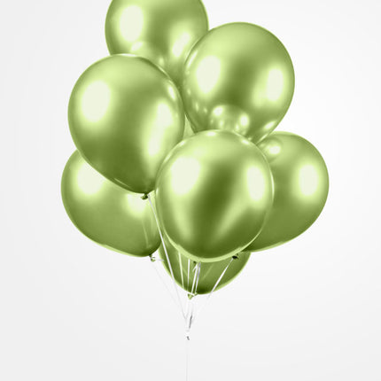 Groene Ballonnen Glans 30,5cm 100st