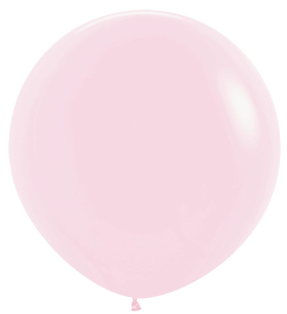 Ballonnen Pastel Matte Pink 91cm 10st