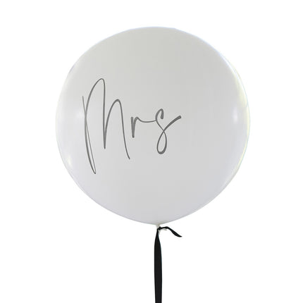 Bruiloft Ballon Mrs 91cm