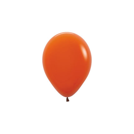 Ballonnen Sunset Orange 12cm 50st