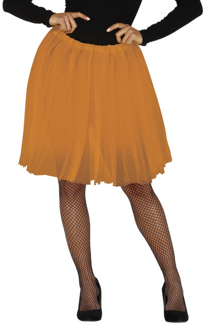 Oranje Tutu Dames 60cm