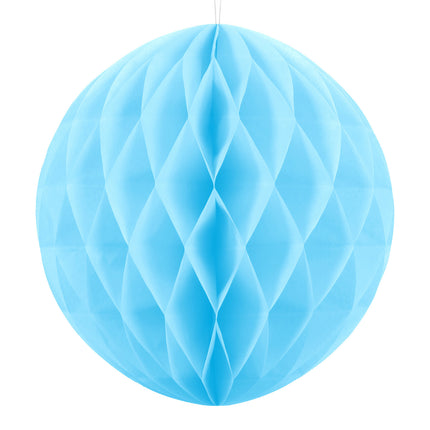 Honeycomb Bal Lichtblauw 20cm