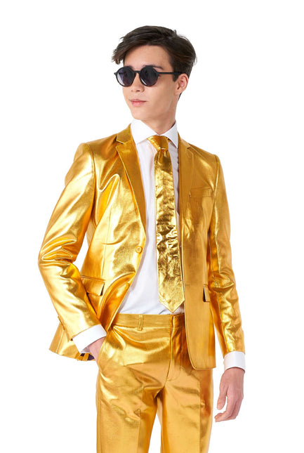 Goud Pak Jongen Tiener OppoSuits