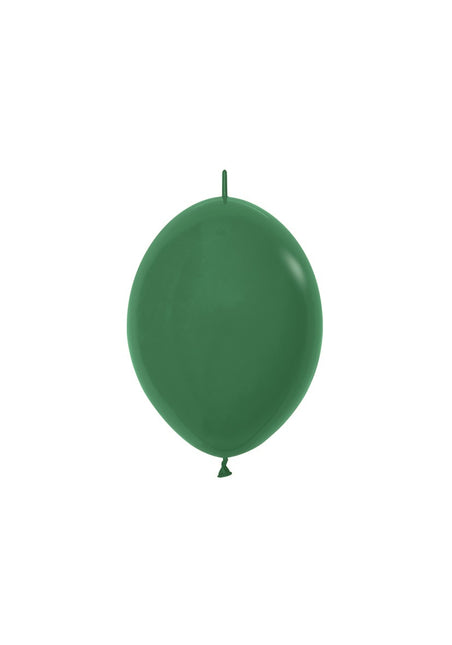 Ballonnen Forest Green 15cm 50st