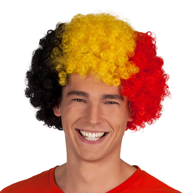 Afro Pruik Belgie