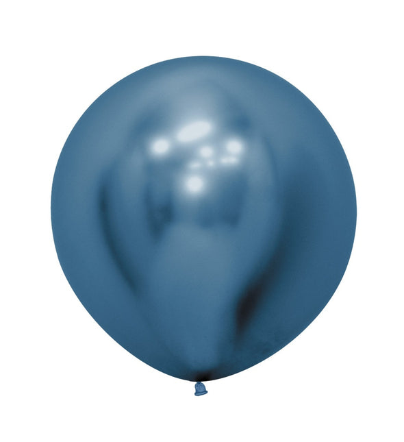 Ballonnen Reflex Blue 61cm 3st