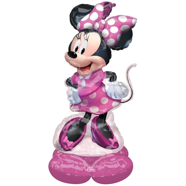 Helium Ballon Minnie Mouse Standaard Leeg 1,22m