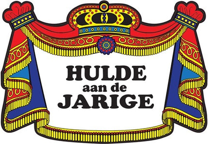 Hulde Aan De Jarige Deurbord