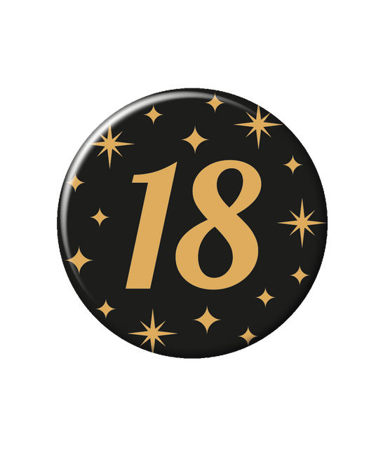 18 Jaar Button