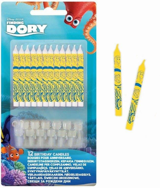 Finding Dory Kaarsjes 9cm 12st