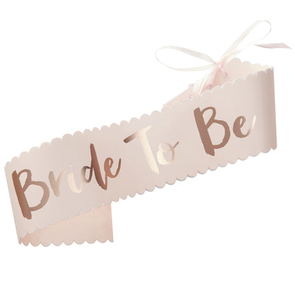 Roze Sjerp Bride To Be 75cm