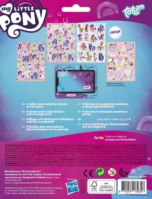 My Little Pony Raamstickers