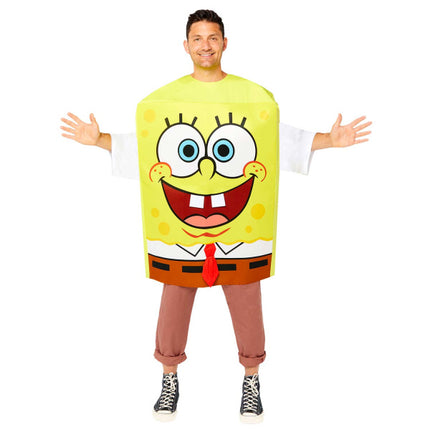 Volwassenen Kostuum Spongebob Heren M/L