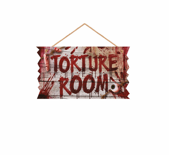 Halloween Hangdecoratie Torture Room 35cm