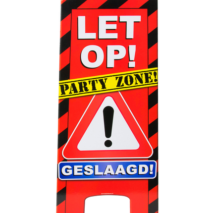 Warning Sign Geslaagd Verkeersbord 62,5cm