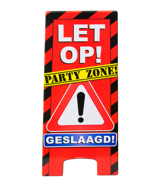 Warning Sign Geslaagd Verkeersbord 62,5cm