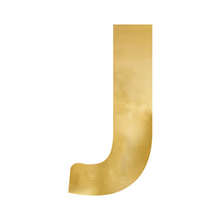 Spiegelletter J Goud 61cm