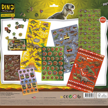 Dino Stickerset Groot