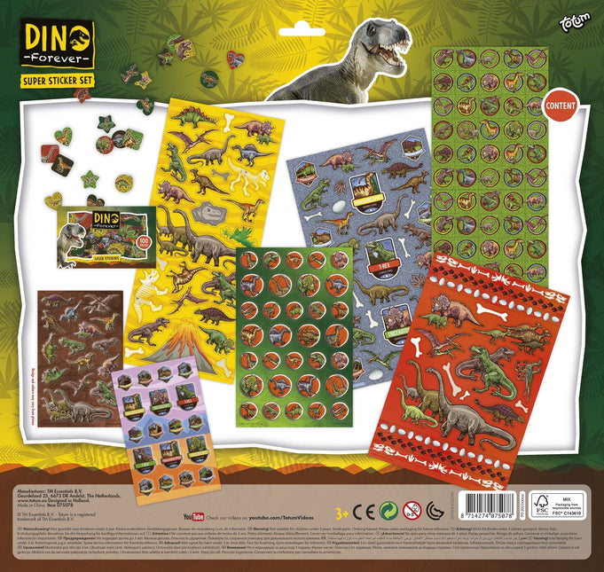 Dino Stickerset Groot