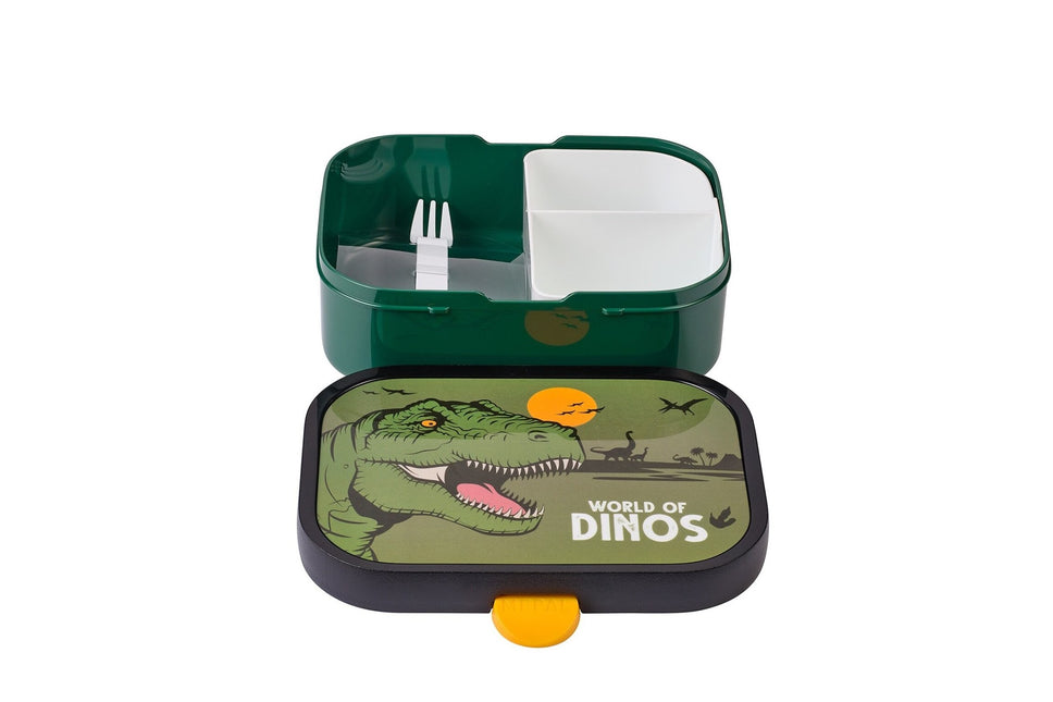 Lunchset Campus Drinkfles+Lunchbox Dino