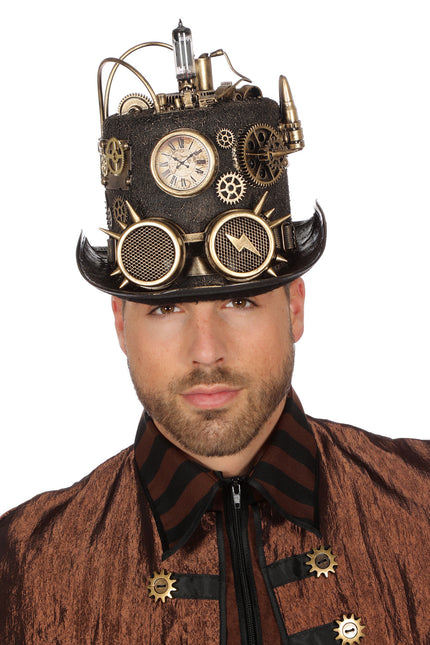 Hoed Steampunk Met Licht