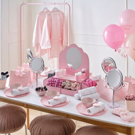 Pamper Party Badjas Roze 5-7 Jaar