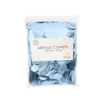 Lichtblauwe Confetti Metallic 250gr