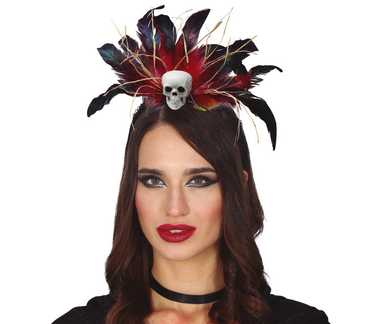 Halloween Tiara Veren En Doodshoofd