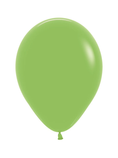 Ballonnen Lime Green 25cm 100st