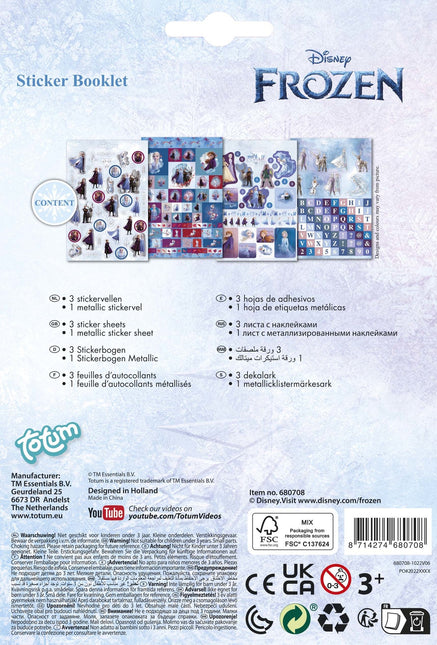 Frozen Stickerboek