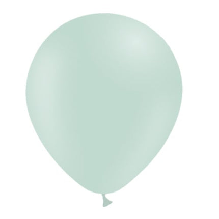 Groene Ballonnen Pastel 30cm 50st