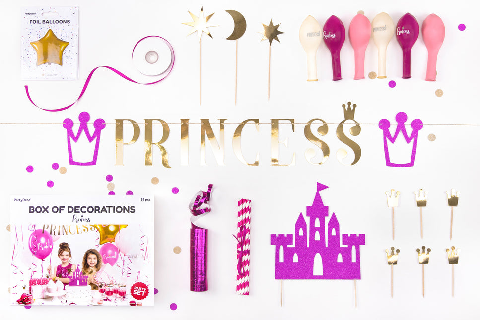 Prinsessen Versiering Set 31 delig