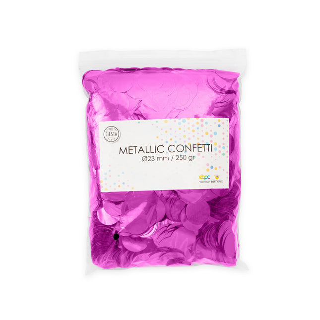 Fuchsia Confetti Metallic 250gr