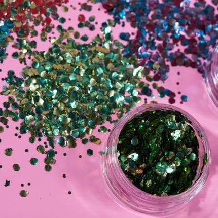 Moon Glitter Mystic Bio Chunky Glitter Shamrock 3g