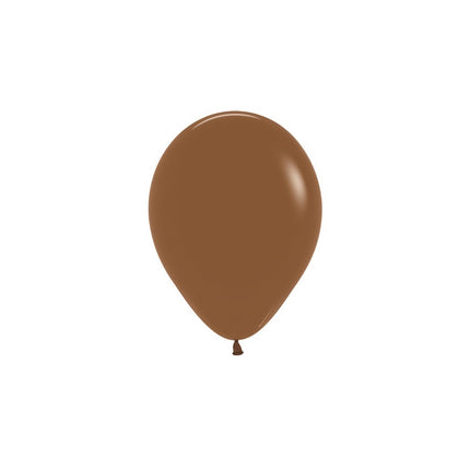 Ballonnen Coffee 12cm 50st