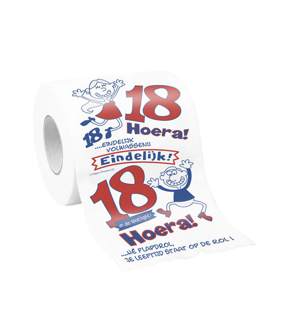 Toiletpapier 18 Jaar