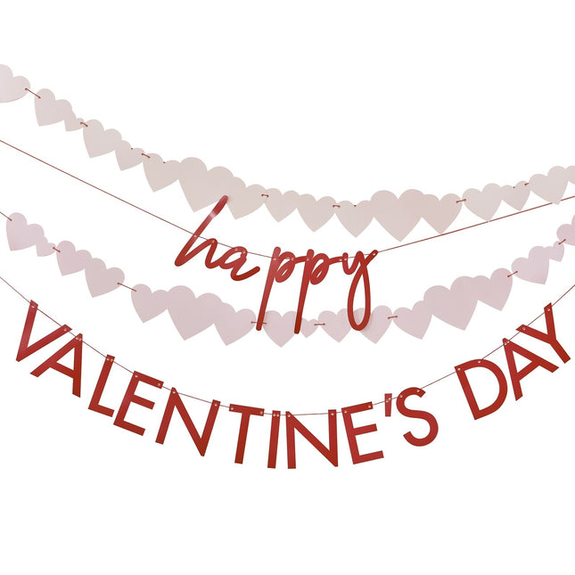 Slinger Happy Valentine'S Day 2,5m 2 delig